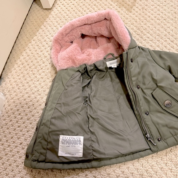 NEW Gymboree Baby Girl’s Soft Faux Fur Parka - Picture 6 of 6